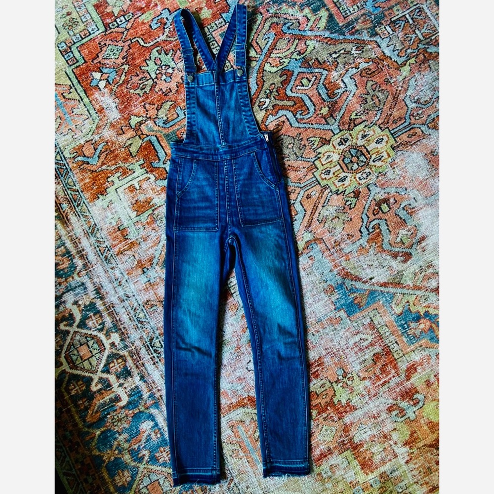 Madewell Skinny Overalls Drop Hem Edition